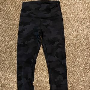 Lululemon black camo leggings